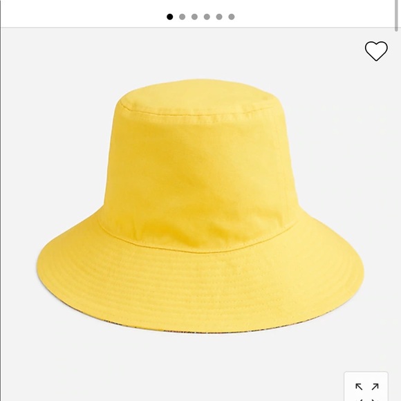 ☀️ LAST ONE Reversible bucket hat Ratti® golden paisley Jcrew BI178 Small/Medium - Picture 3 of 5